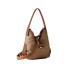 Borsa donna sacca media Borbonese 91010016I15994-Beige Marrone Valigeria-it