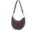 Borsa donna sacca media logato Liu Jo Circo Red Wine Valigeria-it