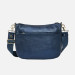 Borsa donna sacca media Mandarina Duck Metal Mellow Blue Indigo Valigeria-it