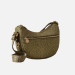 Borsa donna sacca mini Borbonese Olive Valigeria-it
