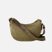 Borsa donna sacca mini Borbonese Olive Valigeria-it