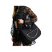 Borsa donna sacca tracolla allungalbile Achala Liu Jo AA5322T455922222-Nero Valigeria-it