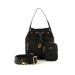 Borsa donna secchiello medio Achala Liu Jo AA5182T455922222-Nero Valigeria-it