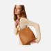 Borsa donna secchiello medio Twinset Cuoio Valigeria-it