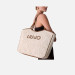Borsa donna shopping Liu Jo Ferielle Cream Valigeria-it