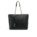 Borsa donna shopping media con catena Liu Jo Adonia Nero Valigeria-it