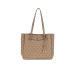 Borsa donna shopping media Guess Kathya Latte Logo Valigeria-it