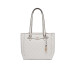 Borsa donna shopping media Guess Kathya White Logo Valigeria-it