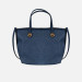 Borsa donna shopping piccolo Borbonese Denim Valigeria-it
