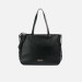 Borsa donna shopping quadrata Liu Jo Arezu Nero Valigeria-it