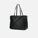 Borsa donna shopping quadrata Liu Jo Arezu Nero Valigeria-it