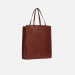 Borsa donna shopping verticale The Bridge Mirra Marrone Oro Valigeria-it