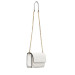 Borsa donna tracolla con catenella Halone Liu Jo AA5152E008701065-Off White Valigeria-it