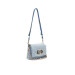 Borsa donna tracolla con catenella Lapuffy Liu Jo AA5269T2872S74015-Light Denim Valigeria-it