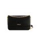 Borsa donna tracolla con patta + catena Liu Jo Manh Nero Valigeria-it