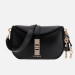 Borsa donna tracolla con patta Guess Brooke Black Valigeria-it