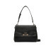 Borsa donna tracolla con patta Silvye Flap Guess HWBG9527190-Black Valigeria-it 