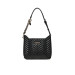 Borsa donna tracolla con zip sopra Anning Guess HWQG9508180-Black Valigeria-it