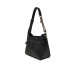 Borsa donna tracolla con zip sopra Anning Guess HWQG9508180-Black Valigeria-it
