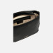 Borsa donna tracolla con zip sopra Liu Jo Gihen Nero Valigeria-it