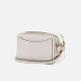 Borsa donna tracolla con zip sopra Liu Jo Ridhi Cream Valigeria-it