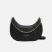 Borsa donna tracolla con zip sopra Patrizia Pepe Nero Valigeria-it