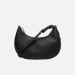 Borsa donna tracolla con zip sopra Patrizia Pepe Nero Valigeria-it