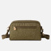 Borsa donna tracolla con zip superiore Borbonese Olive Valigeria-it
