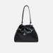 Borsa donna tracolla grande Liu Jo Ricci Nero  Valigeria-it