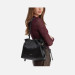 Borsa donna tracolla grande Liu Jo Ricci Nero  Valigeria-it
