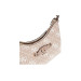 Borsa donna tracolla Jazlynn Guess HWOQ8654010-Sand Logo Valigeria-it