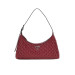 Borsa donna tracolla mezzaluna Eco Rianee Guess HWEQG954117-Claret Valigeria-it