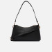 Borsa donna tracolla mezzaluna Guess Noelle Black Valigeria-it