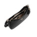 Borsa donna tracolla mezzaluna Guess Noelle Black Valigeria-it