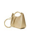 Borsa donna tracolla mini con logo Twinset 251TH702110366 Oro Valigeria-it