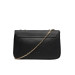 Borsa donna tracolla Patrizia Pepe Black Ligth Gold Valigeria-it