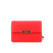 Borsa donna tracolla piccola Harmony Twinset 251TD829312365 Hibiscus Red Valigeria-it
