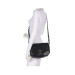 Borsa donna tracolla The Bridge Isadora Nero Argento Valigeria-it
