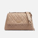 Borsa donna tracolla trapuntata Guess Isemay Pale Mocha Valigeria-it