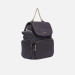 Borsa donna zainetto chiusura con patta Liu Jo Achala Nero Valigeria-it