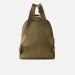 Borsa donna zainetto stondato Borbonese Olive Valigeria-it