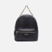 Borsa donna zainetto stondato + catena Liu Jo Ematite Nero Valigeria-it