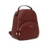 Borsa donna zainetto stondato Liu Jo Manh Red Wine Valigeria-it