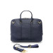 Cartella in Pelle Manici Corti Tiffany Spalding & Bros Blu  Valigeria.it