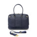 Cartella in Pelle Tiffany Spalding & Bros Blu Navy Valigeria.it
