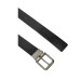 Cintura uomo double face 3,5 Calvin Klein Black Valigeria-it