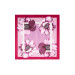 Foulard classico a fiori 90x90 Liu Jo 2A5027T030000949-Sangria Valigeria-it 