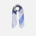 Foulard classico grande maxiflower Liu Jo Light Blue Valigeria-it