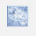 Foulard classico grande sfumato flower Liu Jo Light Blue Valigeria-it