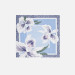 Foulard classico maxi orchidea Liu Jo Bright Blue Wave Valigeria-it